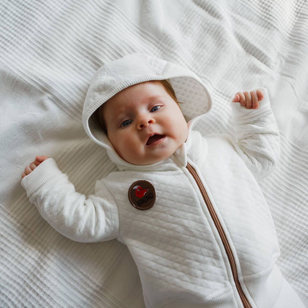 Two-Piece Soft Quilted Outfit – Milk